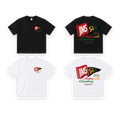 Motion Tee Juneteenth Edition transparent floating product photo; original JIMSRUS design