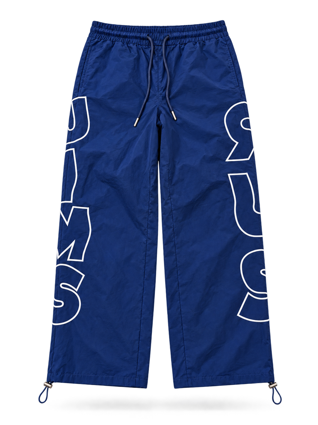 Royal Blue Swish Pants cutout front on transparent background