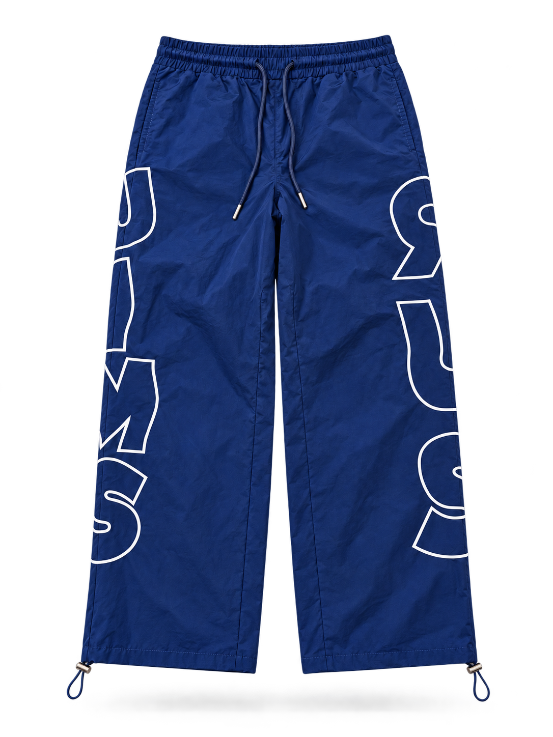 Royal Blue Swish Pants cutout front on transparent background